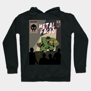 Metal Faced - Comic Cover Hoodie